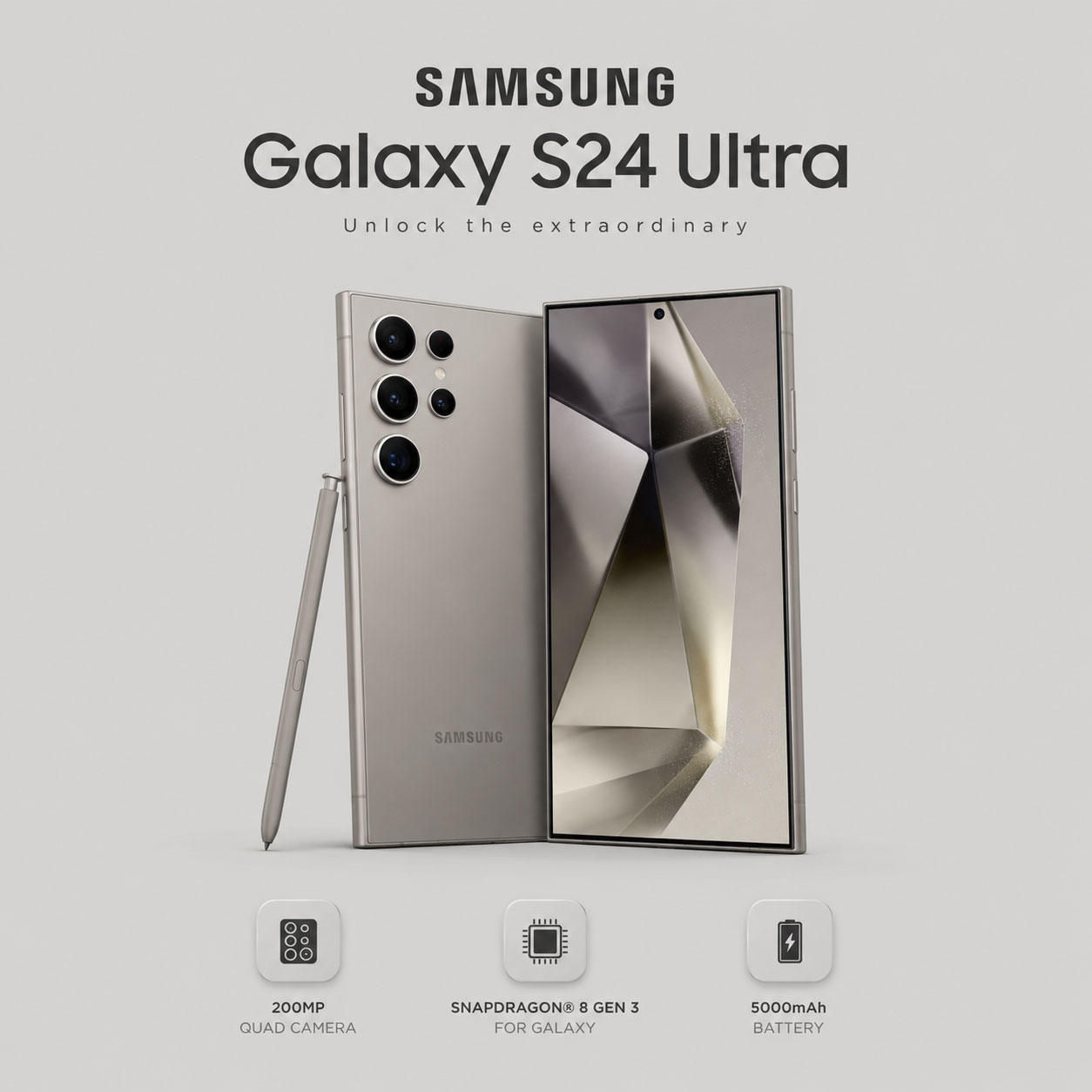 گوشی موبایل سامسونگ Galaxy S24 Ultra