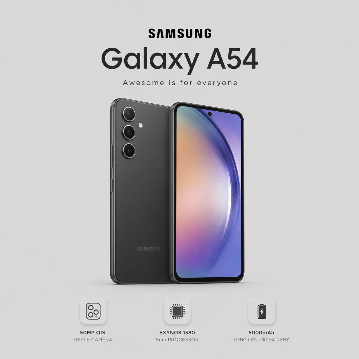 گوشی موبایل سامسونگ Galaxy A54